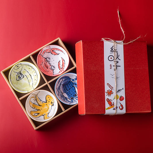 Japanese Ceramic Rice Bowl Gift Set
