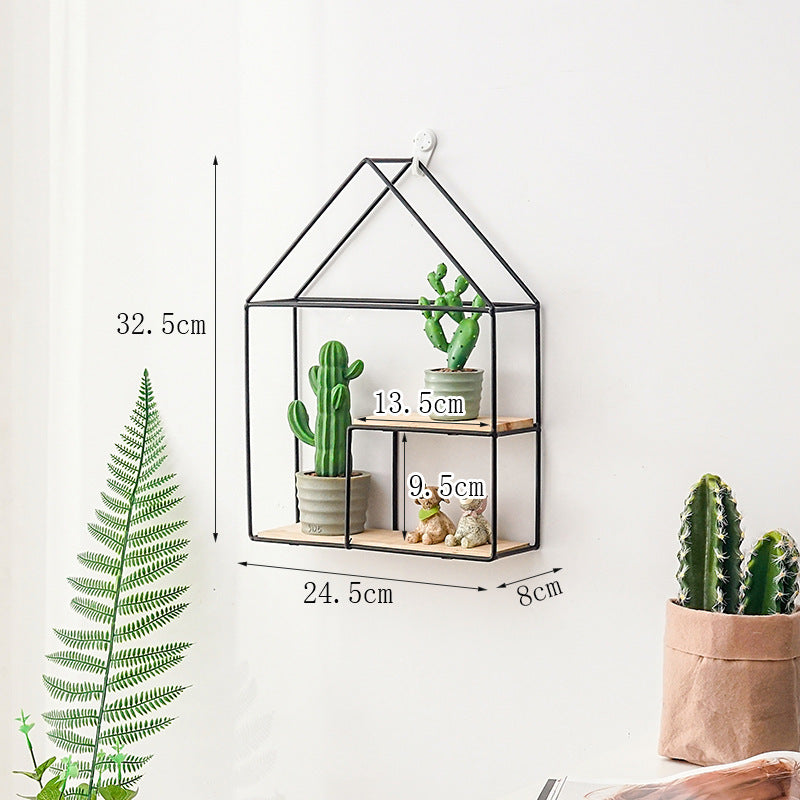 Iron Wall Shelves – Modern Storage & Décor