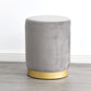 Nordic Round Ottoman – Low Sofa Stool