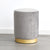 Nordic Round Ottoman – Low Sofa Stool