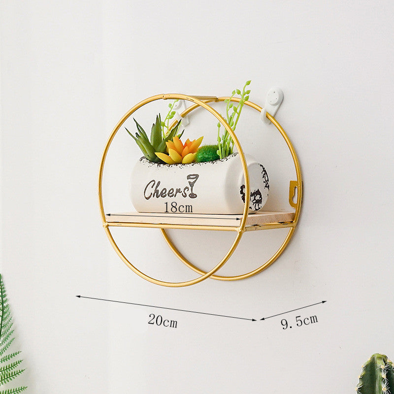 Iron Wall Shelves – Modern Storage & Décor