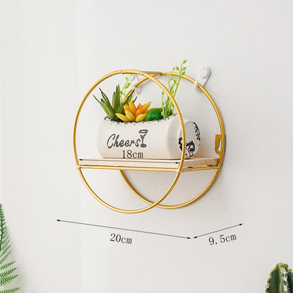Iron Wall Shelves – Modern Storage & Décor
