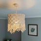 Handmade Cotton String Woven Lampshade