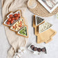 Christmas Tree Ceramic Plates – 4 Pcs Set