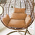 Solid Color Large Rattan Chair Cushion