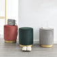 Nordic Round Ottoman – Low Sofa Stool