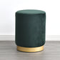 Nordic Round Ottoman – Low Sofa Stool