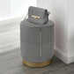 Nordic Round Ottoman – Low Sofa Stool