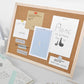 Pushpin Cork Background Board