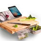 Vegetable Kitchen Cutting Board With Trays Storage Box