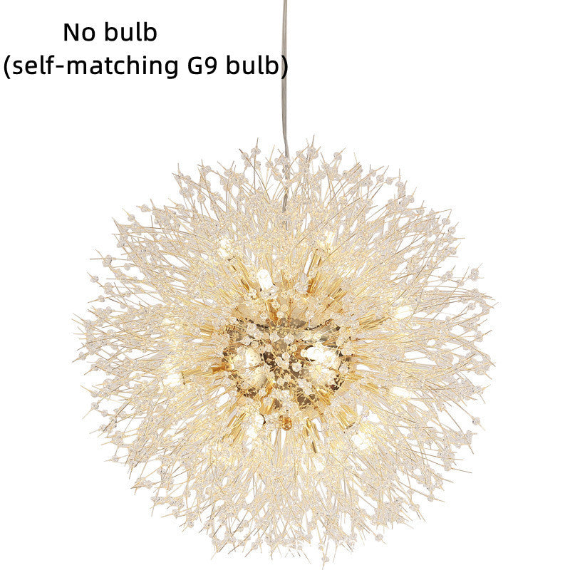 Dandelion Crystal Chandelier – Elegant Lighting Fixture