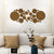 3D Circle Mirror Wall Stickers – Acrylic Décor