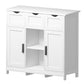 Wooden Storage Cabinet with Drawers & Shelves