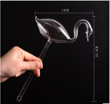 Glass Self-Watering Bird Feeder – Automatic Watering Can