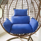 Solid Color Large Rattan Chair Cushion