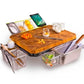 Vegetable Kitchen Cutting Board With Trays Storage Box