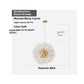 Dandelion Crystal Chandelier – Elegant Lighting Fixture
