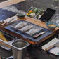 Vegetable Kitchen Cutting Board With Trays Storage Box