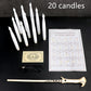 Flameless Flickering Candles with Magic Wand Remote