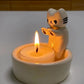 Cat Candlestick Holder – Cute Kitten Candle Décor