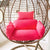 Solid Color Large Rattan Chair Cushion