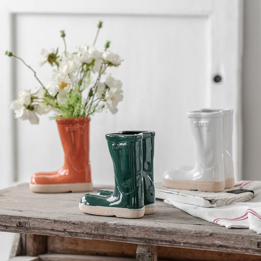 Creative Ceramic Flowerpots & Vases – Simple Potted Décor