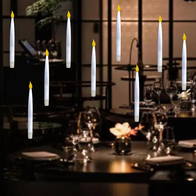 Flameless Flickering Candles with Magic Wand Remote