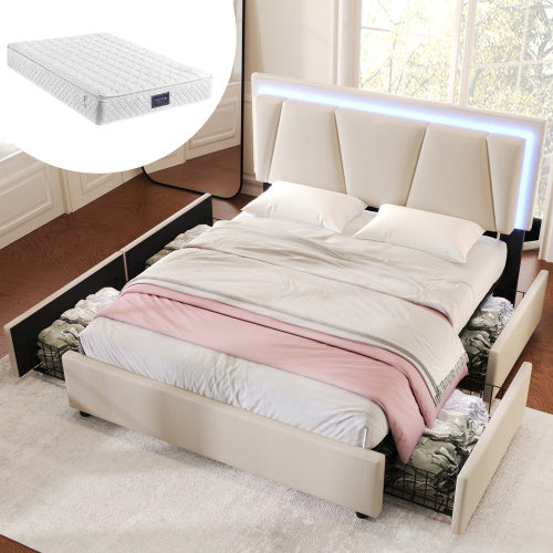 Wooden Storage Bed Bed Frame