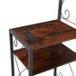 Queen Bed Frame with Storage & 2 Nightstands