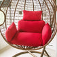Solid Color Large Rattan Chair Cushion