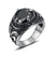 Celtic Signet Ring – Stainless Steel with Stone