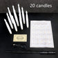 Flameless Flickering Candles with Magic Wand Remote